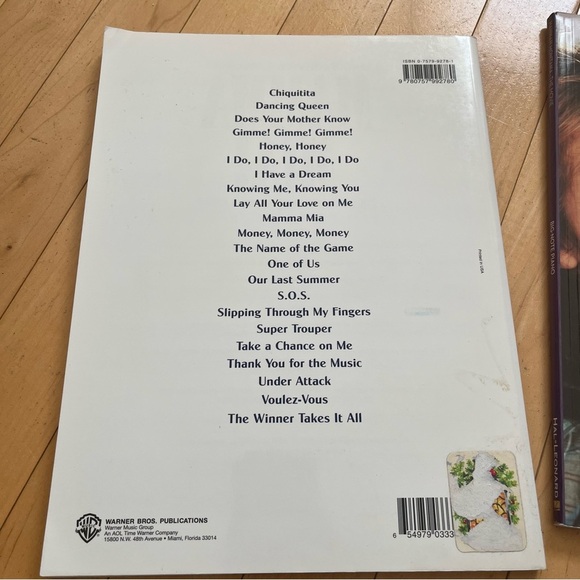 Hannah Montana, Mamma Mia The Movie Piano, Vocal and Guitar Chords /Harry Potter - Picture 2 of 4